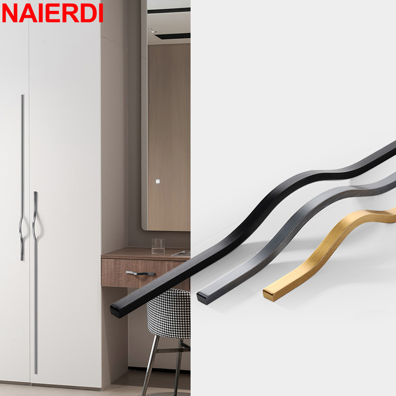 Furniture Rotating Hardware - Naierdi Lange Meubelgreep Amerikaanse Stijl Aluminium