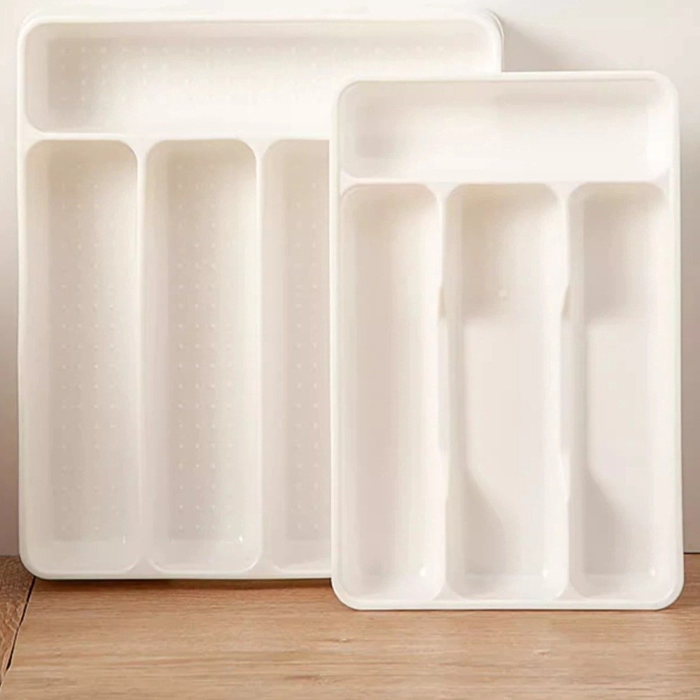 Drawer Organizer Peg - Kwaliteit 4/5 Compartimenten Bestek Organizer Rechthoek