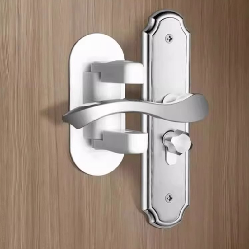 Door Handle Bar - 1/4 Stuks Deur Hendel Slot Anti-Open