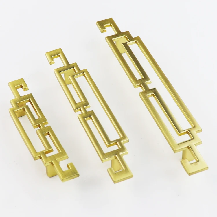 Drawer Pull Gold - 2.5 ''3.75'' Dressoir Trekt Lade Pull
