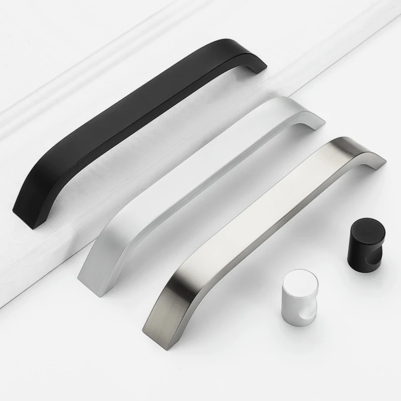 Furniture Rotating Hardware - 96 128 160 192mm Aluminium Moderne