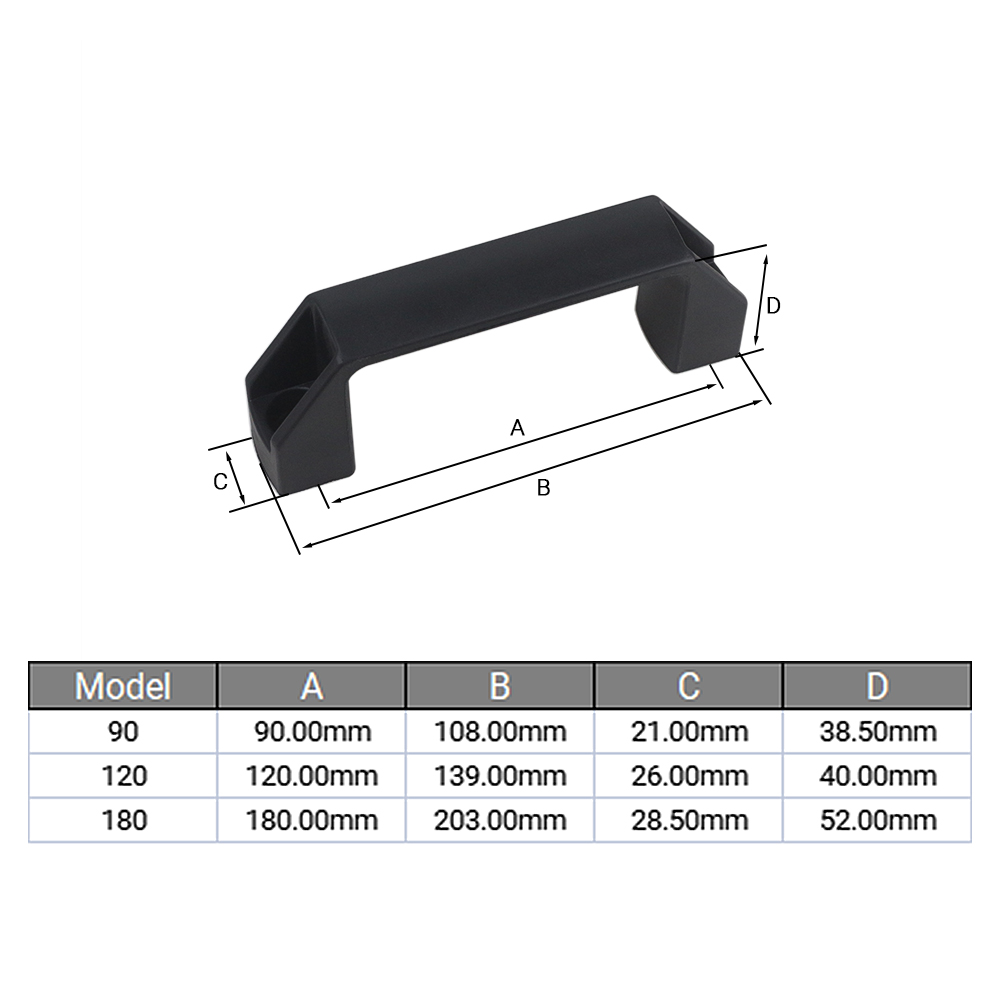 4 stks/partij Plastic Nylon V  - Furniture Rotating Hardware recensie en prijs
