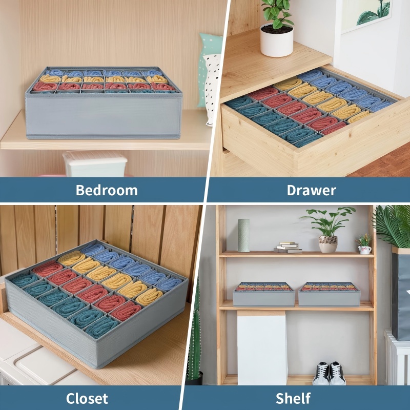 24-delige opvouwbare opbergbox - Drawer Organizer Peg recensie en prijs
