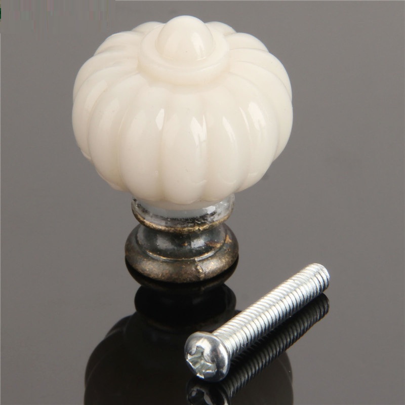 1Pc Acryl Ivoor Wit Pompoen Ka - Furniture Hardware Products recensie en prijs