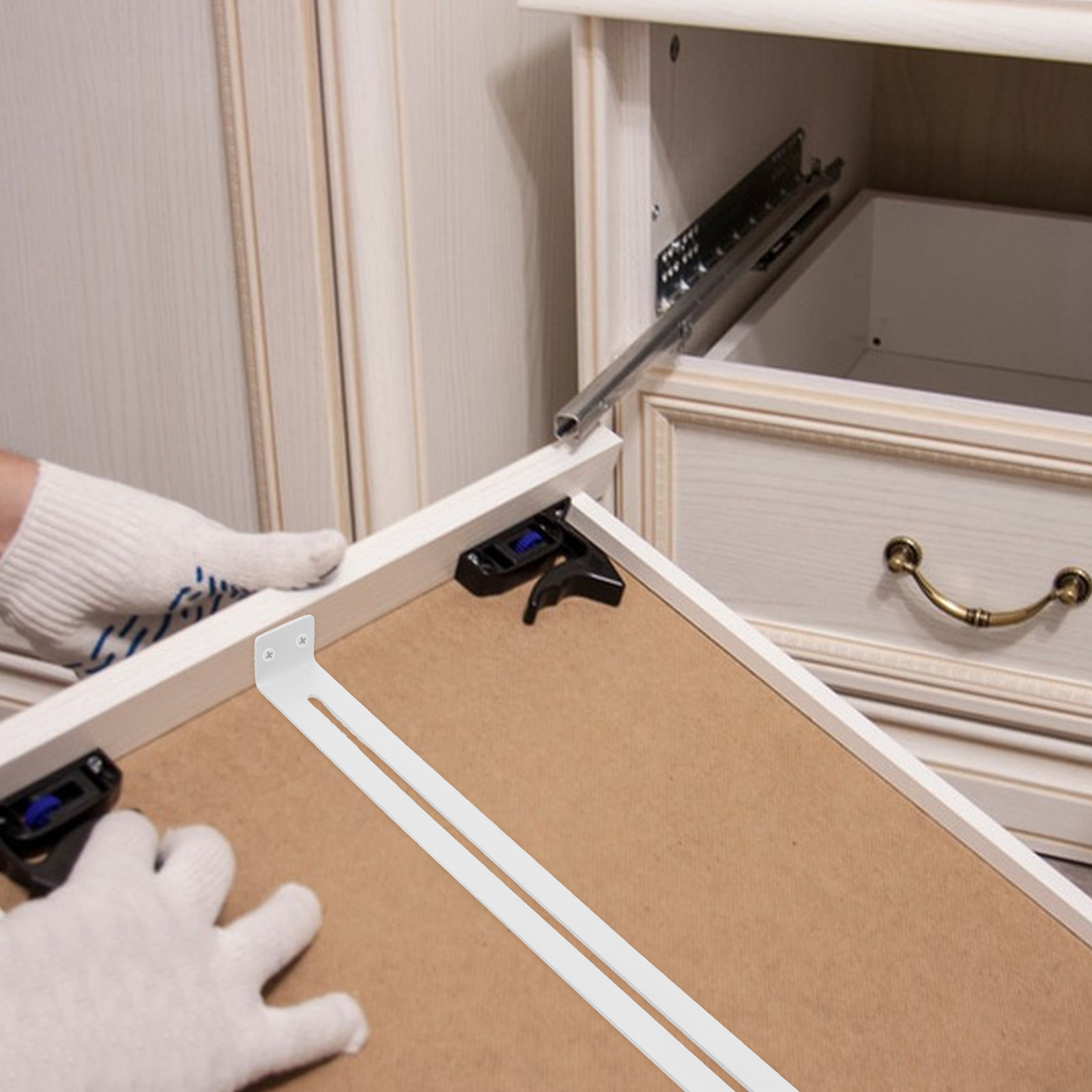 2-delige lade-ondersteuningsbe - Furniture Hardware Kit recensie en prijs
