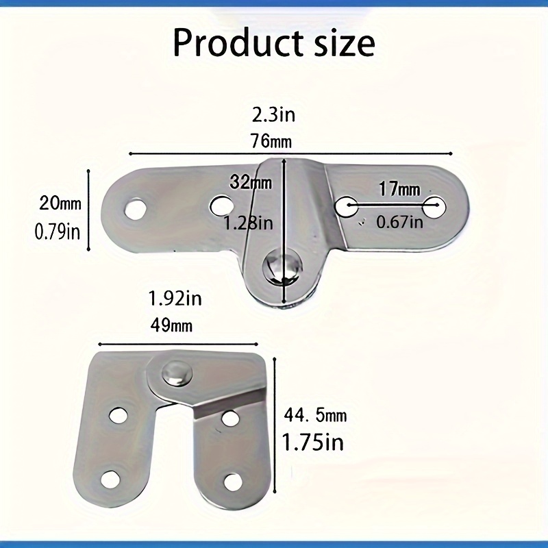 2 Stuks Ladder Opvouwbare Scha - Furniture Rotating Hardware recensie en prijs