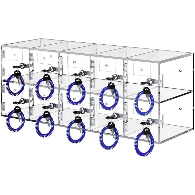 Telefoonopbergkast, 10 vakken, - Cabinet Lock Key recensie en prijs
