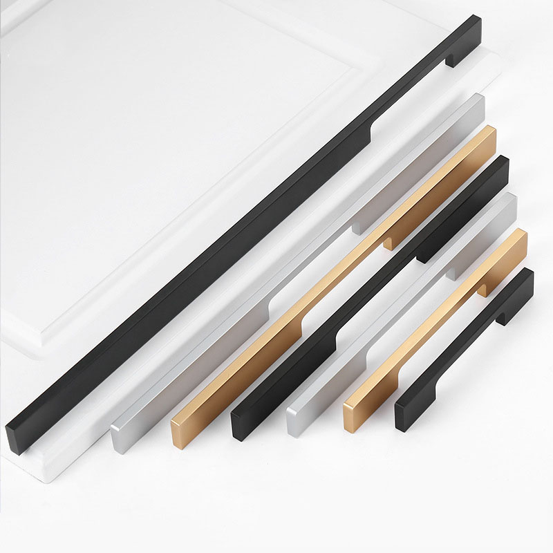 Lange Garderobe Handvat Zwart  - Drawer Pull Gold recensie en prijs