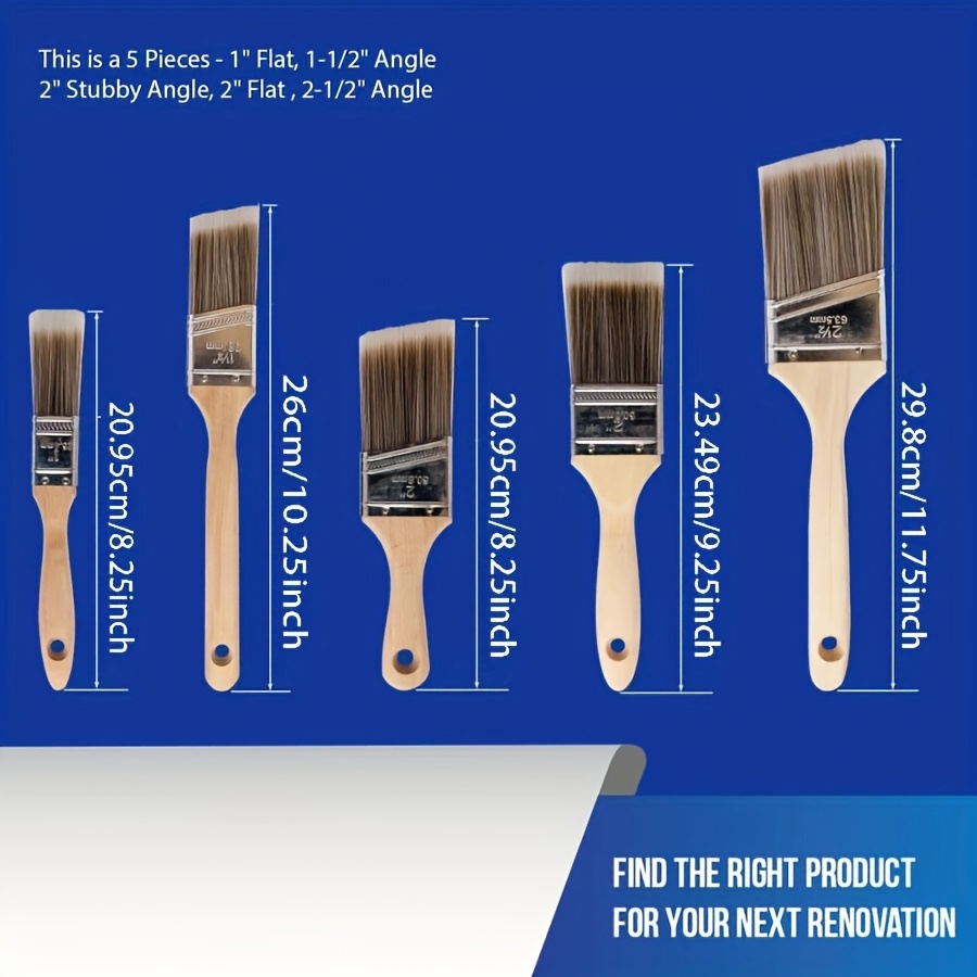 5-delige hoogwaardige kwast BB - Furniture Hardware Products recensie en prijs