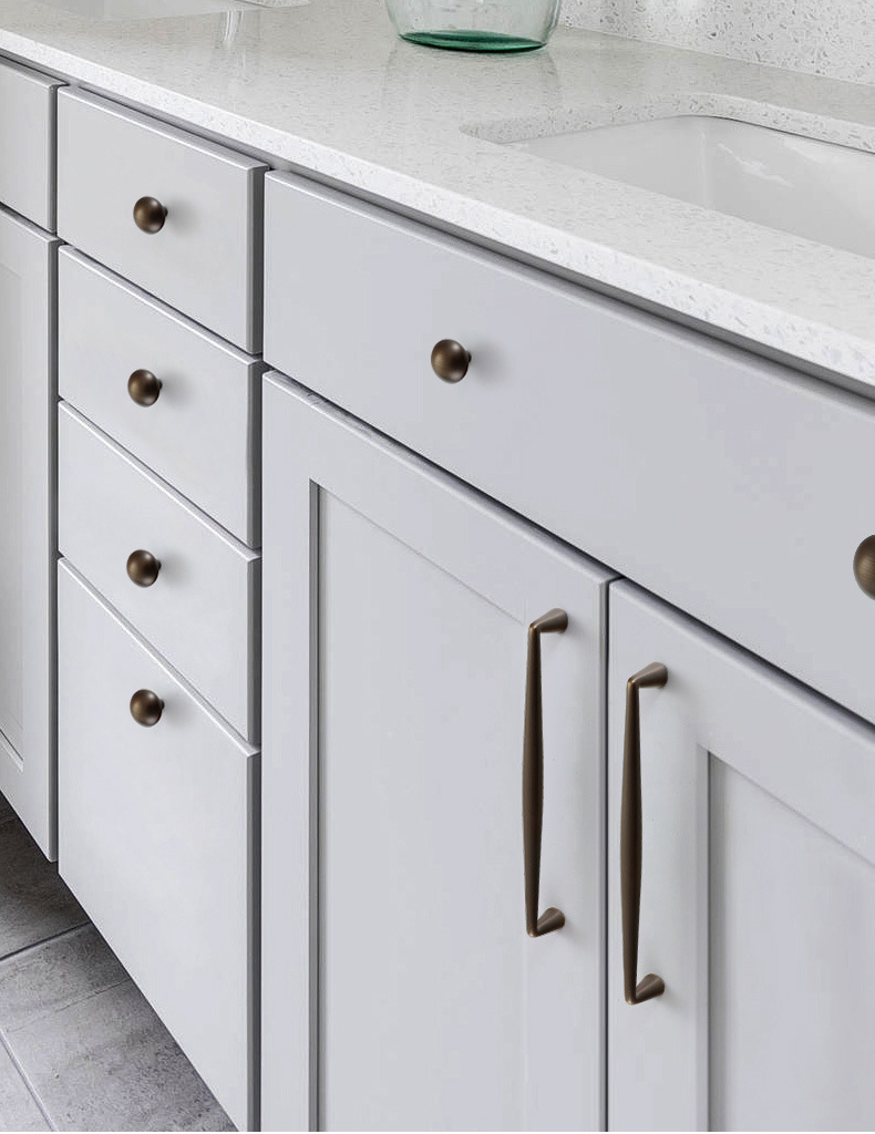 Multi Size massief messing gou - Furniture Hardware Gold recensie en prijs