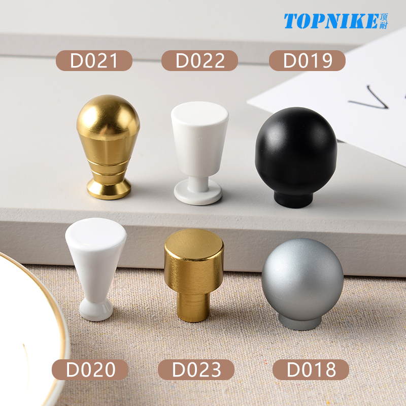 Moderne ronde zwarte handgreep - Furniture Rotating Hardware recensie en prijs
