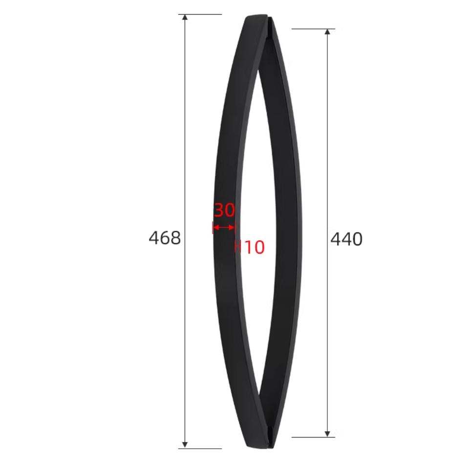 1Pc SUS304 Back-to-Back Arch B - Furniture Hardware Gold recensie en prijs