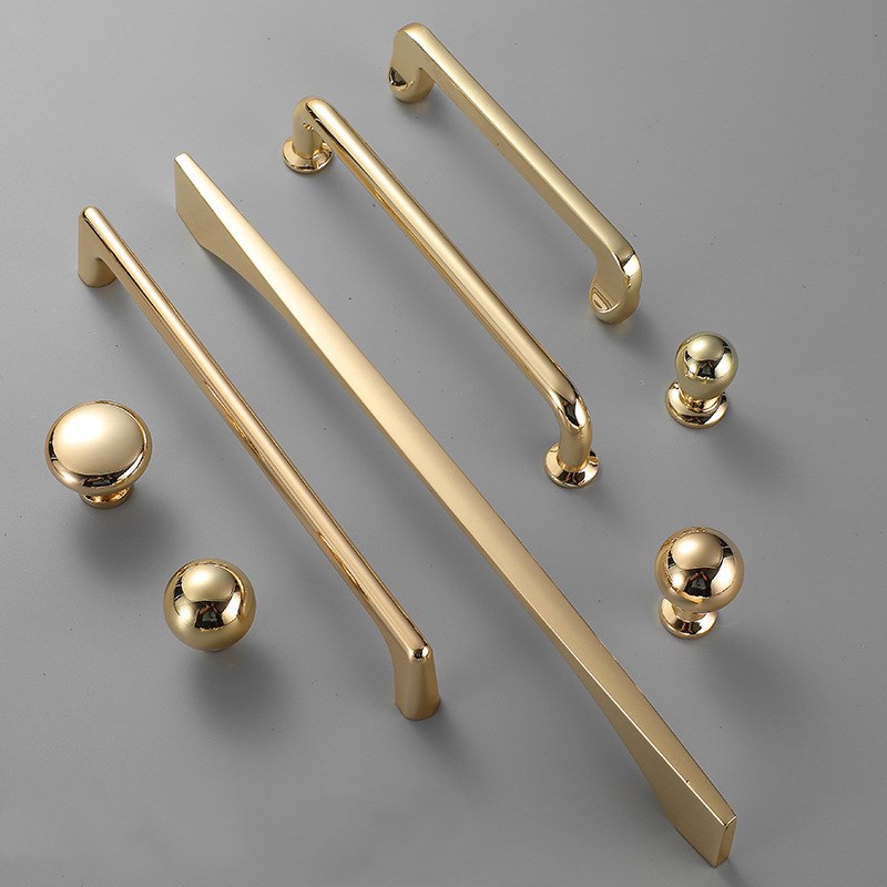 Zinklegering helder goud keuke - Furniture Hardware Gold recensie en prijs