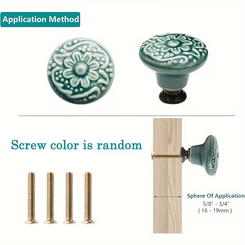 12 stuks keramische kastknoppe - Furniture Hardware Products recensie en prijs