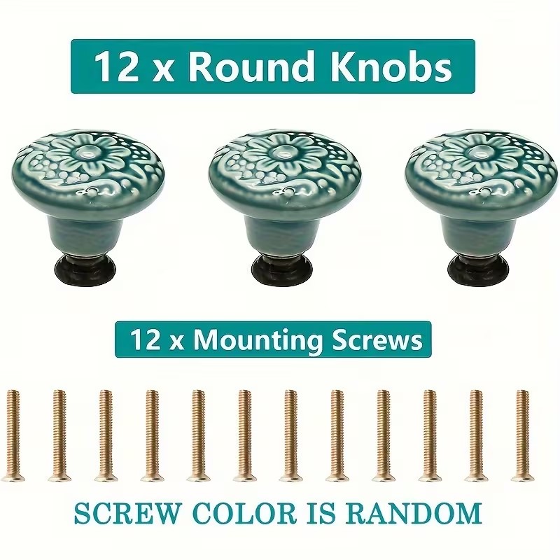 12 stuks keramische kastknoppe - Furniture Hardware Products recensie en prijs