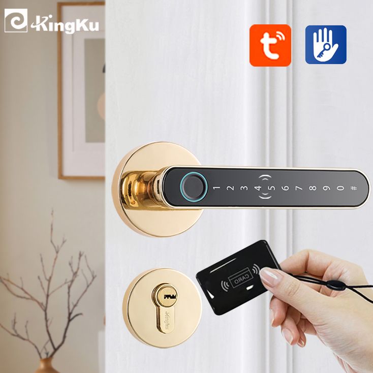 Slimme Vingerafdruk Deurslot H - Door Handle Bar recensie en prijs