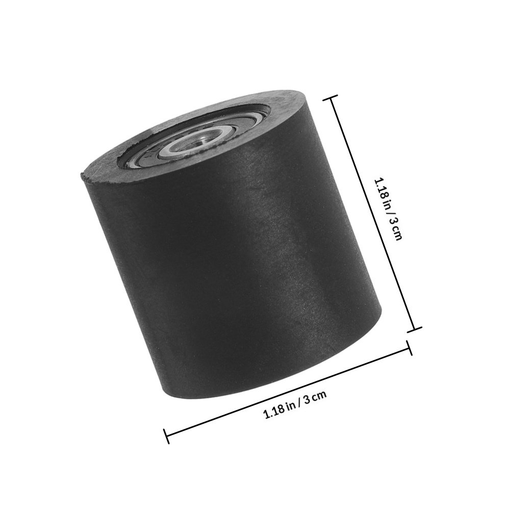 2 stuks PU-lagerkatrolwiel, zw - Furniture Hardware recensie en prijs