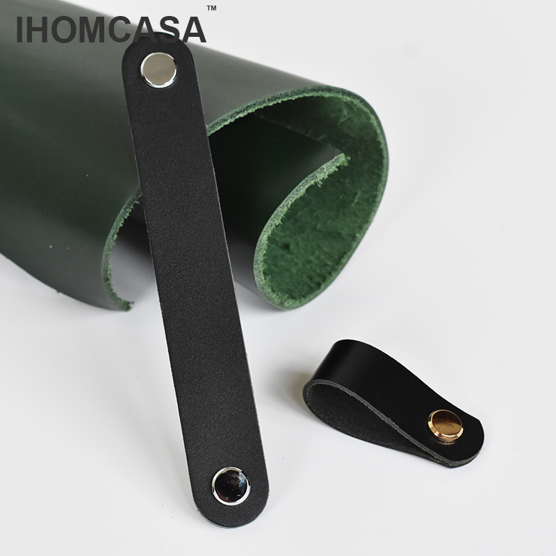 IHOMCASA Zwart Lederen Knoppen - Furniture Rotating Hardware recensie en prijs