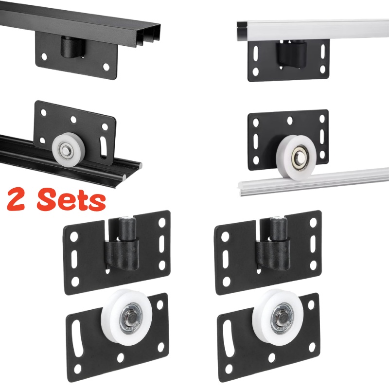 2 sets schuifdeurrollen voor k - Furniture Hardware Kit recensie en prijs