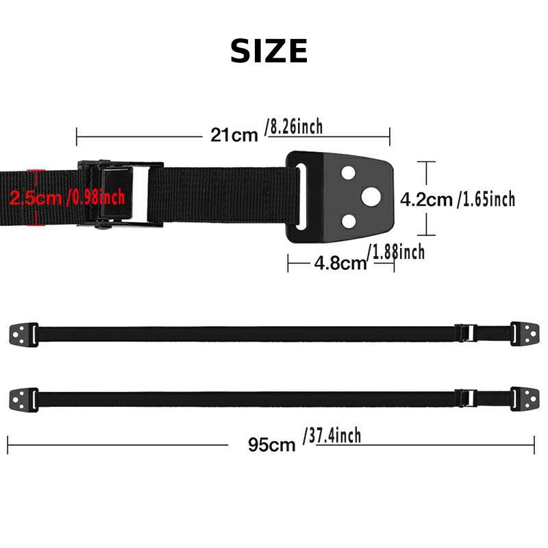 2-pack verstelbare tv-veilighe - Furniture Hardware Tools recensie en prijs