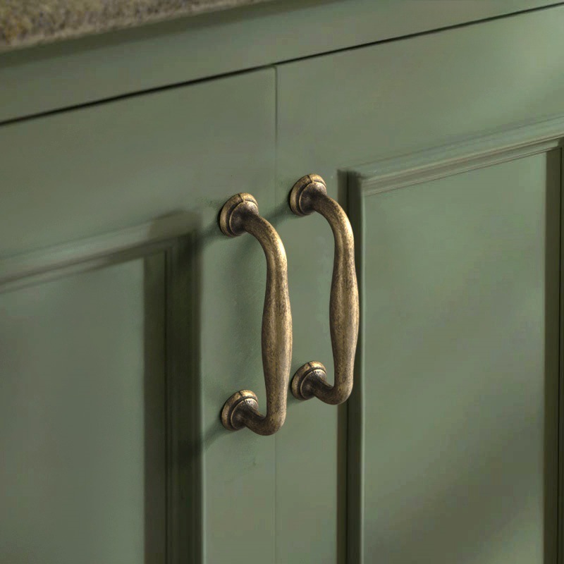 Antiek bronzen kledingkastdeur - Drawer Pull Gold recensie en prijs