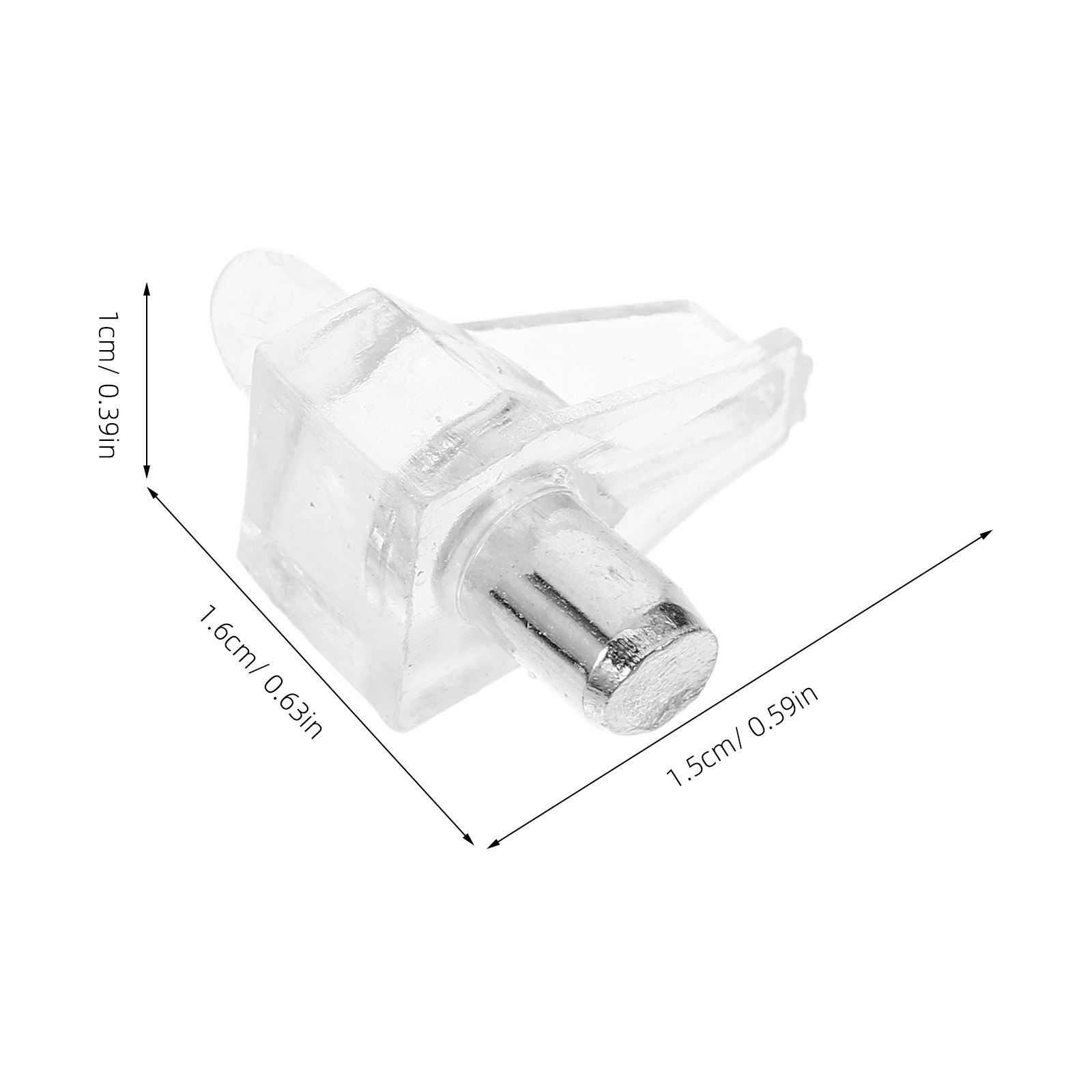 100 stuks transparante plankpi - Furniture Hardware Replacement recensie en prijs