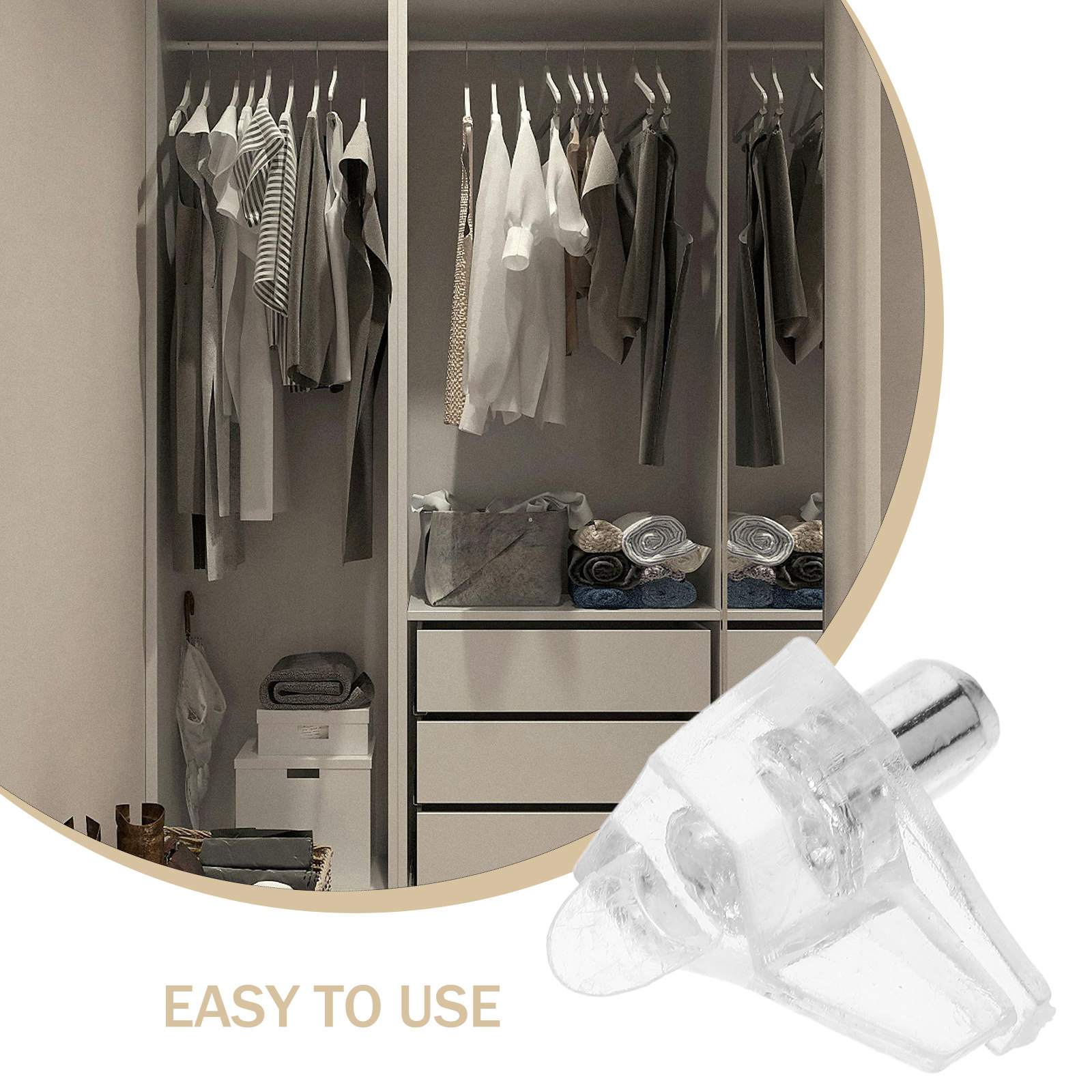 100 stuks transparante plankpi - Furniture Hardware Replacement recensie en prijs