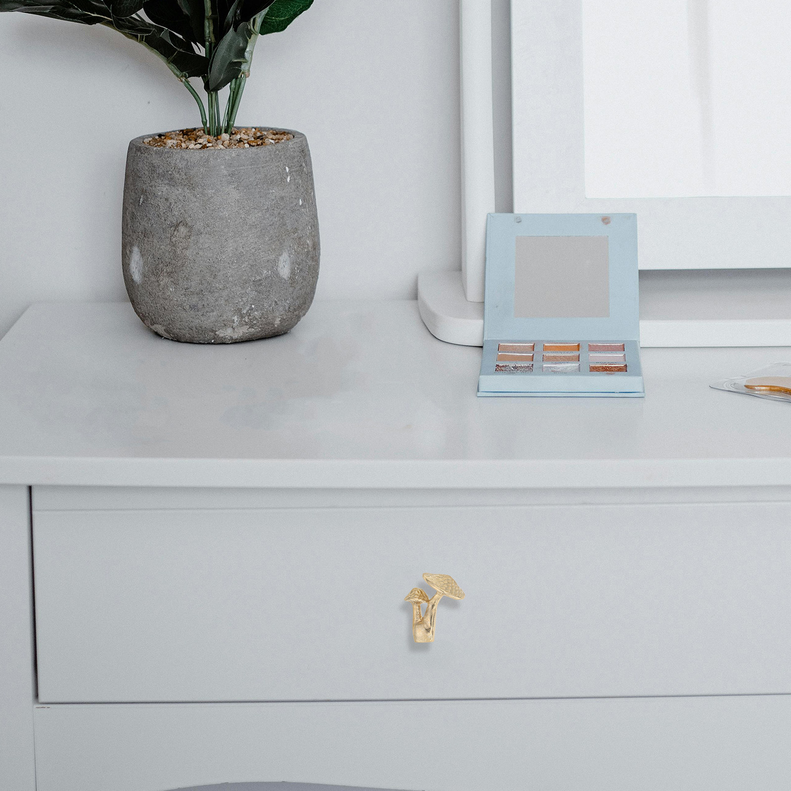 Messing Paddenstoel Kastknop E - Drawer Pull Gold recensie en prijs