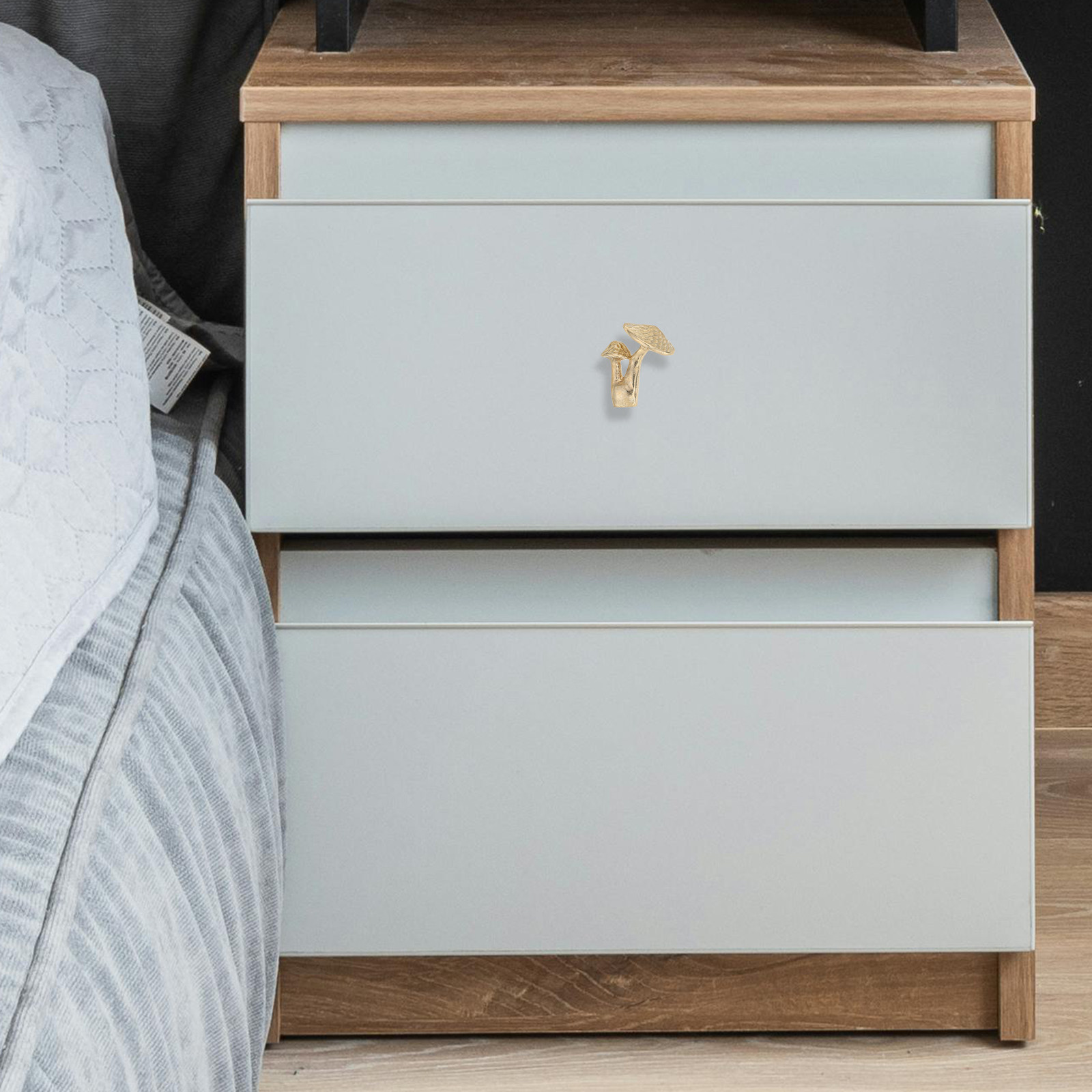 Messing Paddenstoel Kastknop E - Drawer Pull Gold recensie en prijs