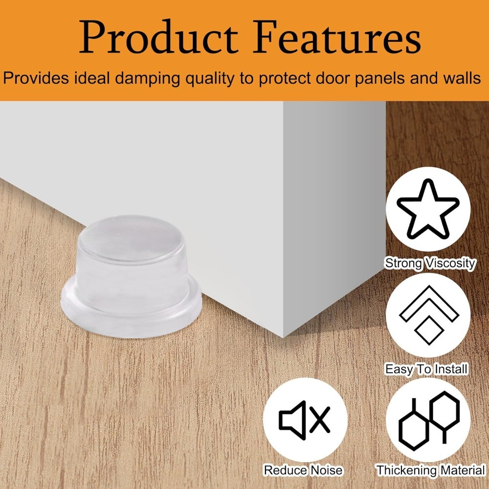 Siliconen deurstopper muurbesc - Furniture Hardware Products recensie en prijs